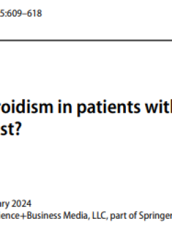 Subclinical central hypothyroidism in patients with hypothalamicpituitary disease: does it exist?